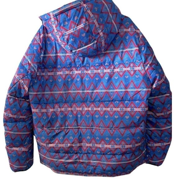 Club Room Mens Blue Water Resistant Hooded Winter Puffer Jacket Coat NWT - Picture 5 of 13